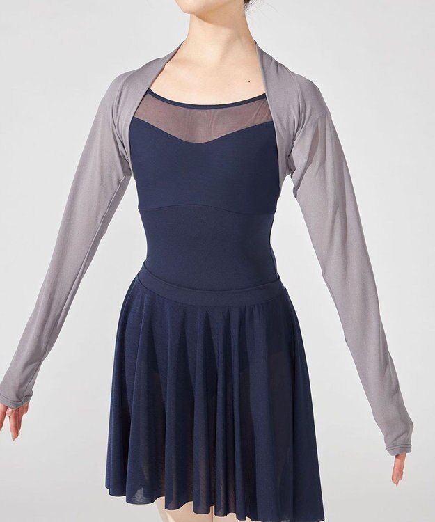 Chacott アームカバー アッシュグレー