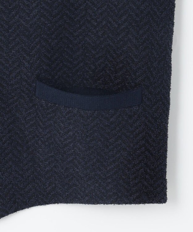 JOSEPH ABBOUD 【軽量/イージーケア】 KARL KARL ニット ベスト ネイビー系