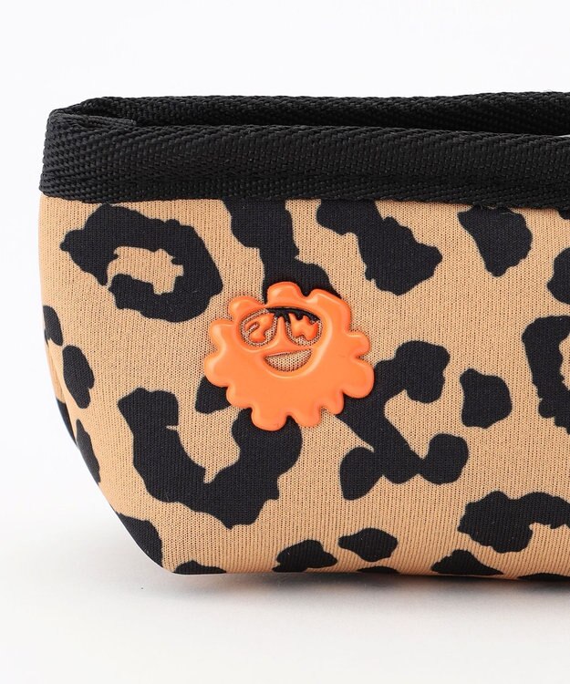 PW CIRCULUS PW LOGO ボールポーチ ゴルフ ベージュ系5