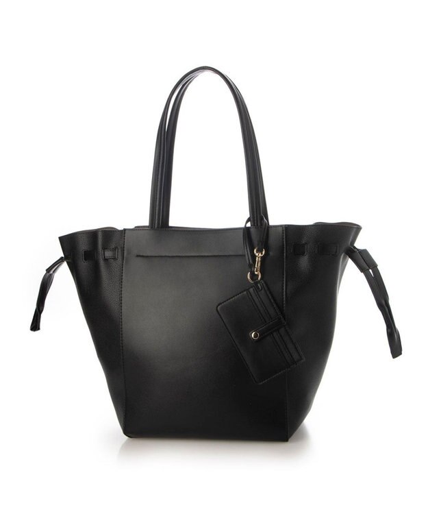 UNBILLION カシュカシュ cachecache / サイドドロストA4トートバッグ ブラック