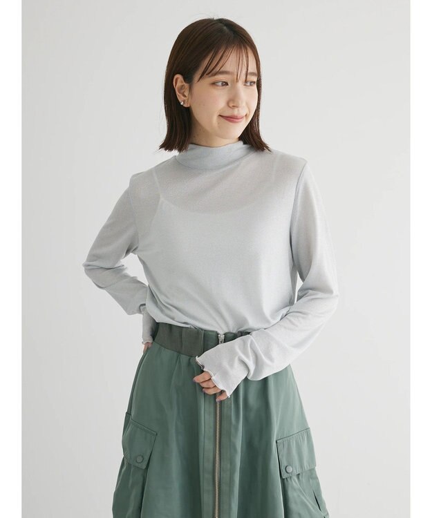 Green Parks イロイロインナー（ラメ） Light Gray