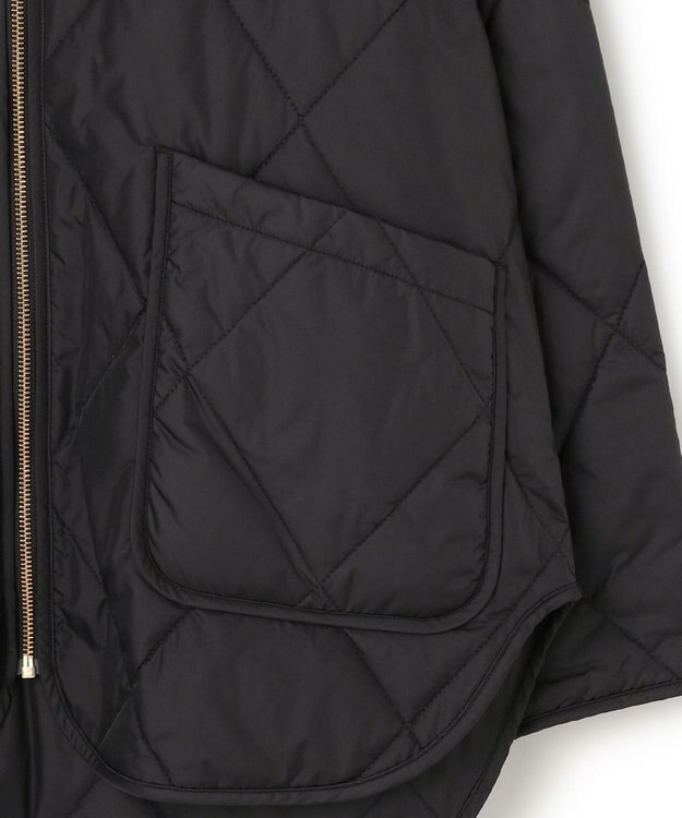 23区 【SLOW/一部店舗限定】中綿 パデットアウター ブラック系