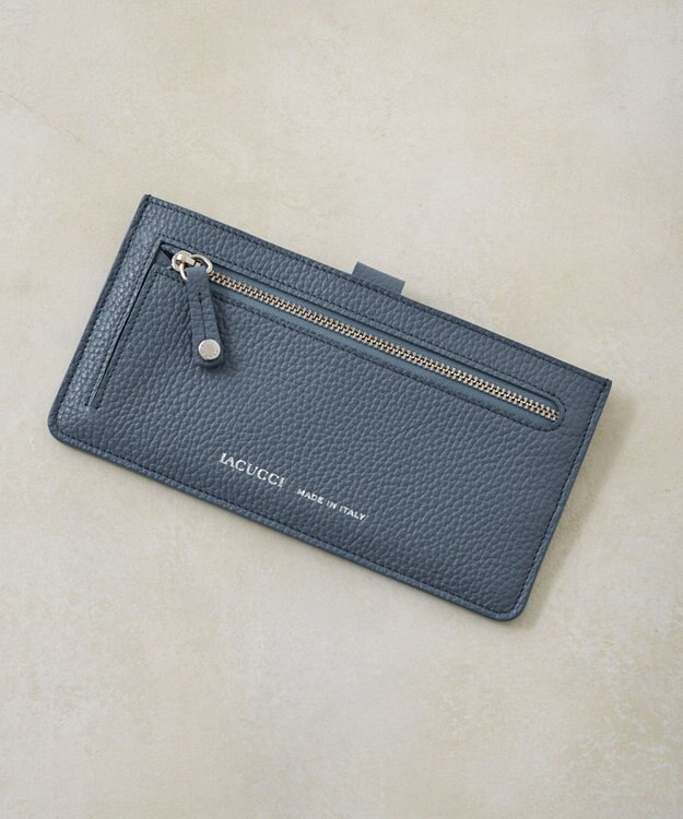 IACUCCI アバ ロングウォレット CERVO サックスブルー