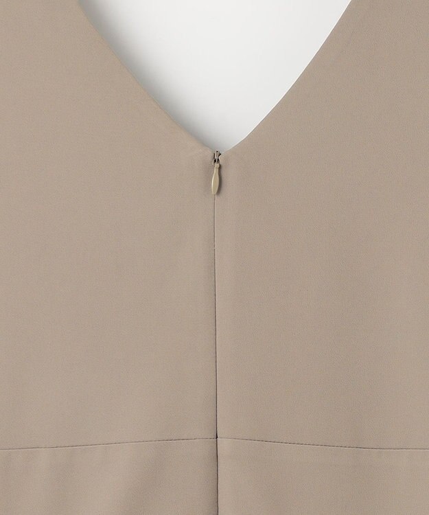 組曲 【WEB限定・シワになりにくい】ジェシーツイル ジャンパースカート ブラウン系