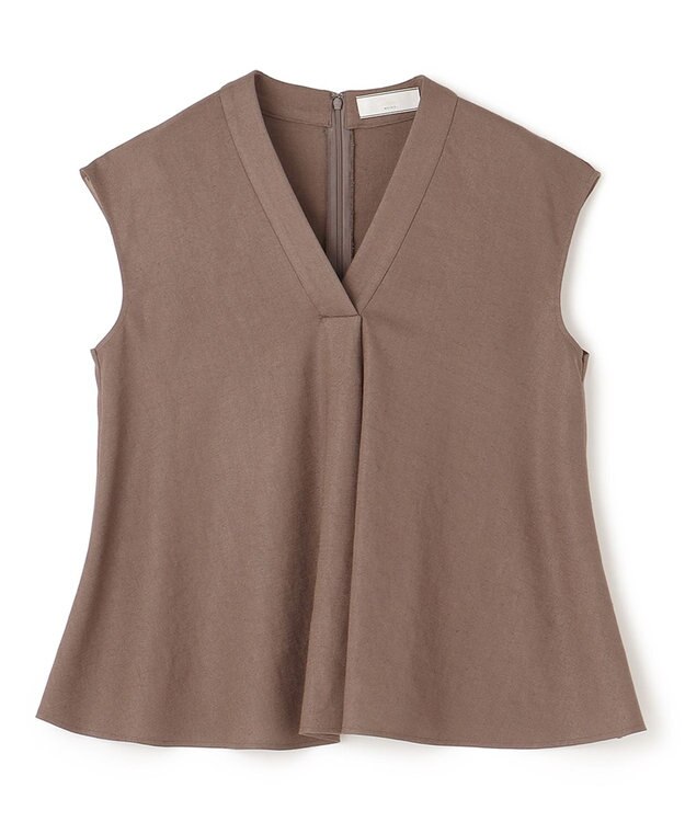 BEIGE， CAROLE / ペプラムブラウス Mocha