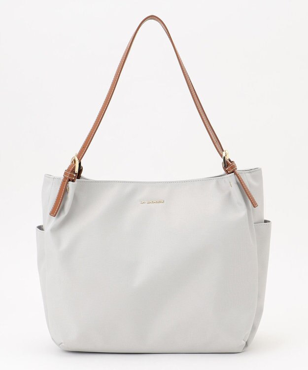 LA BAGAGERIE ポリエステルキャンバス　A4トート アイボリー