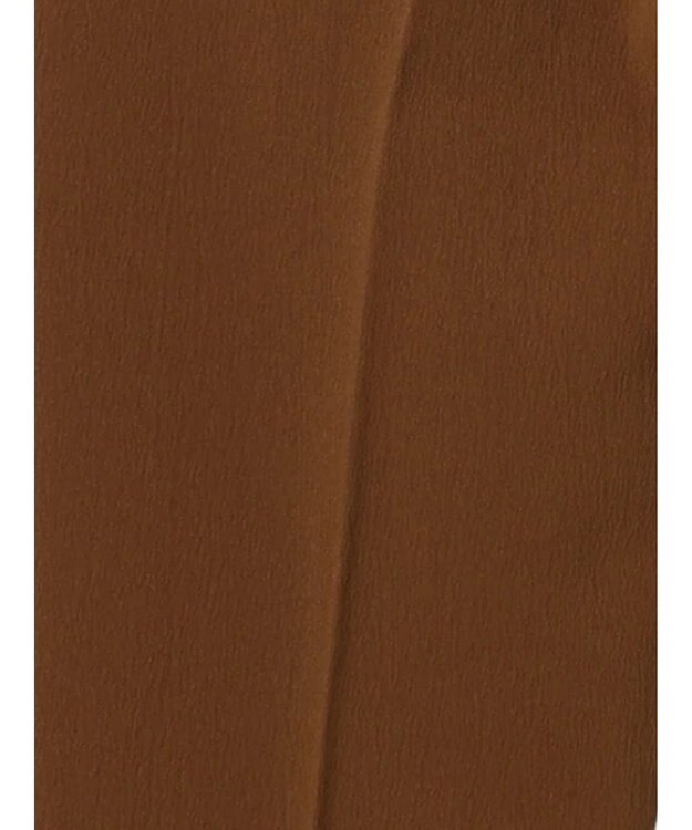 Te chichi メタル釦楊柳テーパードパンツ ブラウン