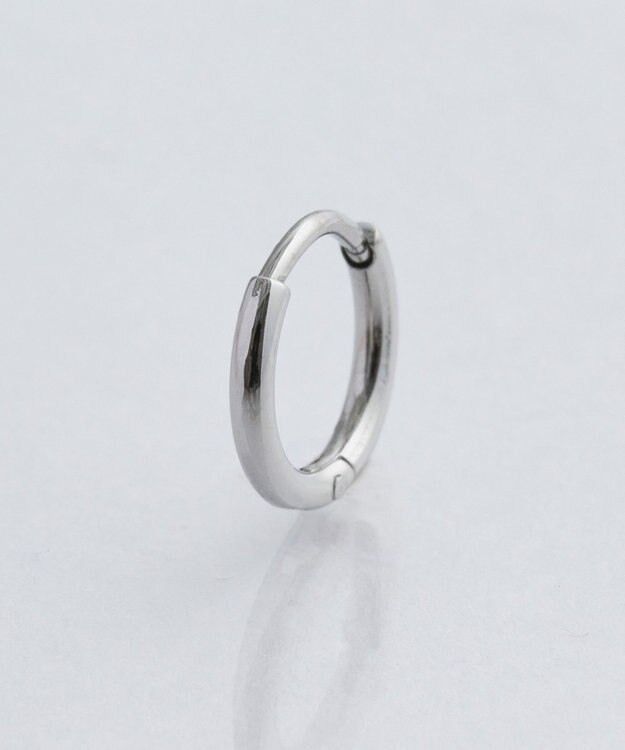 Phoebe 【金属アレルギー対応】ミニフープピアス(片耳)/サージカルステンレス シルバー シルバー