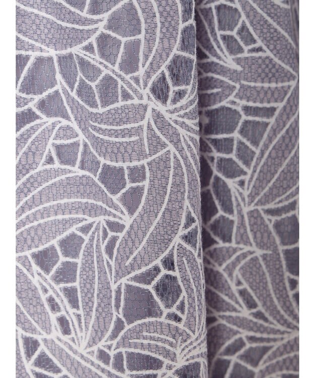 earth music&ecology ＳＥＴ２点　シアーブラウス＋レースキャミワンピース Lavender