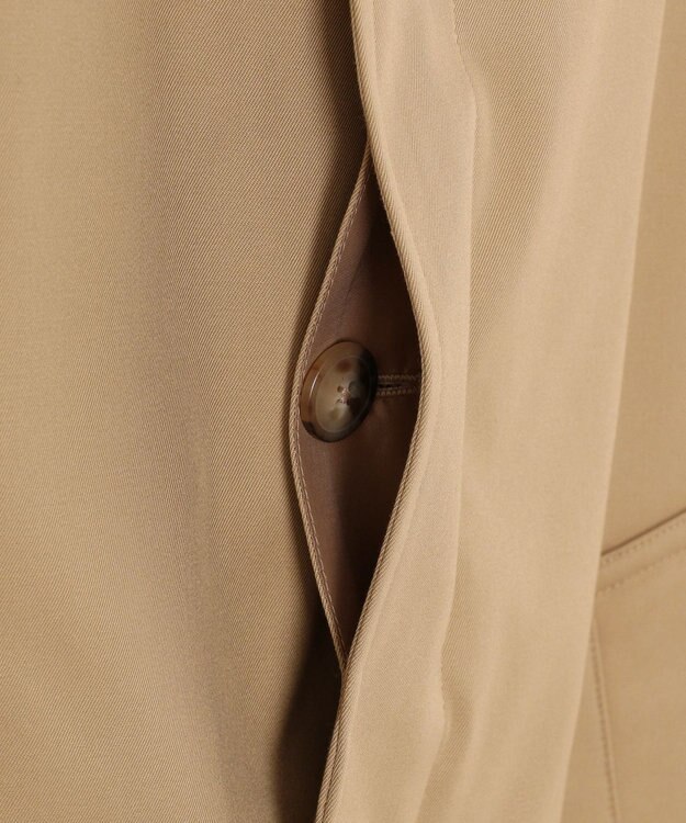 J.PRESS MEN 【定番】コンパクトスピンギャバジン ステンカラーコート ベージュ系