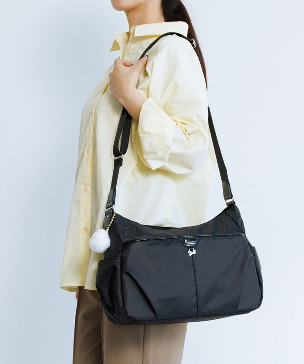 ACE BAGS & LUGGAGE Kanana project COLLECTION シェリ ショルダーバッグ 横L 17944 カナナプロジェクト コレクション ブラック
