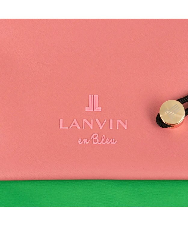 LANVIN en Bleu ポプリス ポケッタブルバッグ グリーン