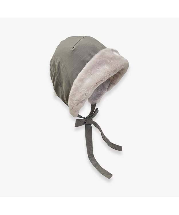 林八百吉商店 un chapeau  中綿ボンネット グレー