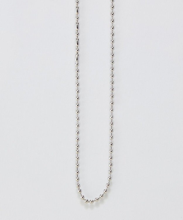Phoebe 【金属アレルギー対応】リンキービーンデザインチェーンネックレス　シルバー　ニッケルフリー シルバー