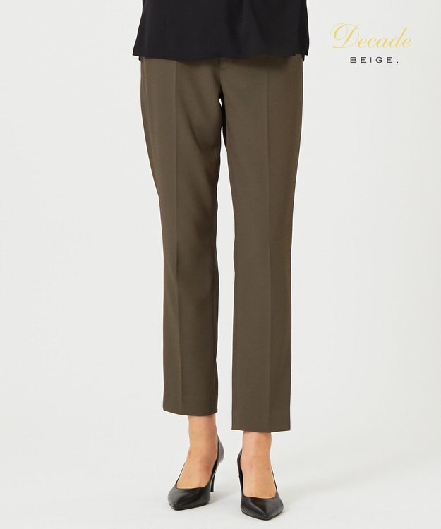 BEIGE， LUIZA / クロップドパンツ Khaki