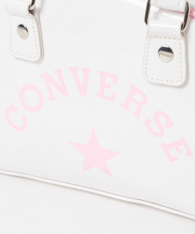 WEGO 【CONVERSE】別注CONVERSEボストンバッグ ホワイト