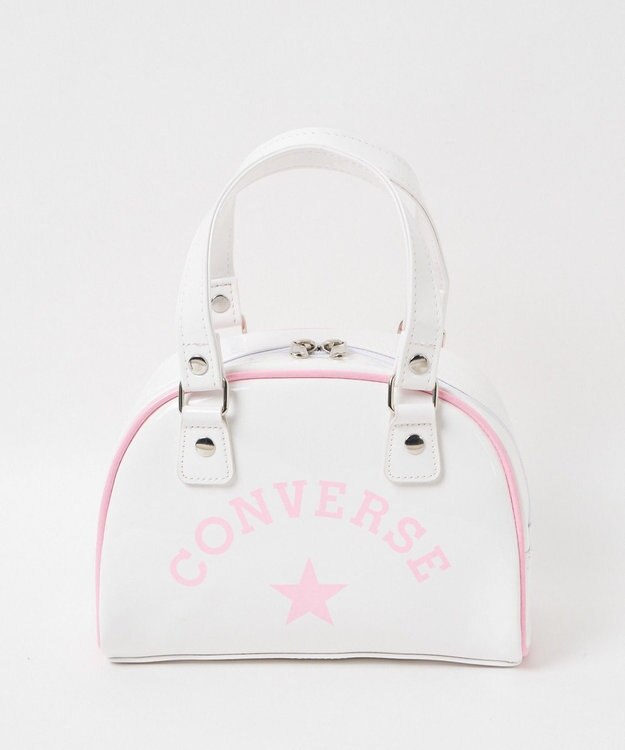 WEGO 【CONVERSE】別注CONVERSEボストンバッグ ホワイト