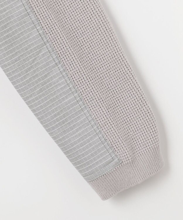 JOSEPH ABBOUD MOUNTAIN 【UNISEX】コーデュラコットン パーカー ライトグレー系