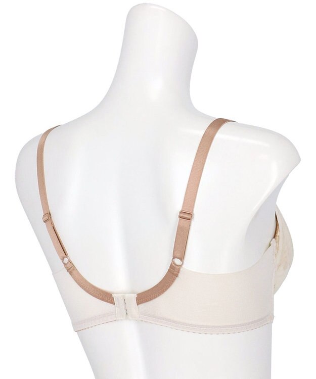 Wing ブラジャー バストを高い位置でキープ 谷間メイク 着やせシルエット 【8000シリーズ】 Gカップまで対応 大きいサイズ PB8000 ウイング／ワコール ベージュ