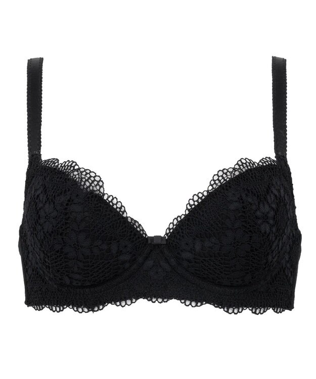 BRADELIS New York 【BRADELIS New York / 育乳補整ブラ・STEP1 集める】ジャスミンステップ1ブラ25A1 補正下着 ブラジャー ブラック