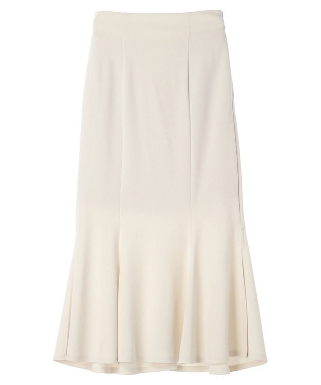 Green Parks ストレッチマーメイドスカート Ivory