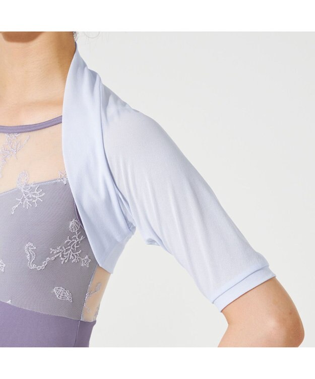 Chacott アームカバー ヒヤシンス