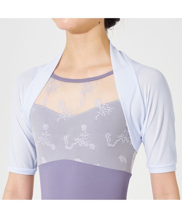 Chacott アームカバー ヒヤシンス