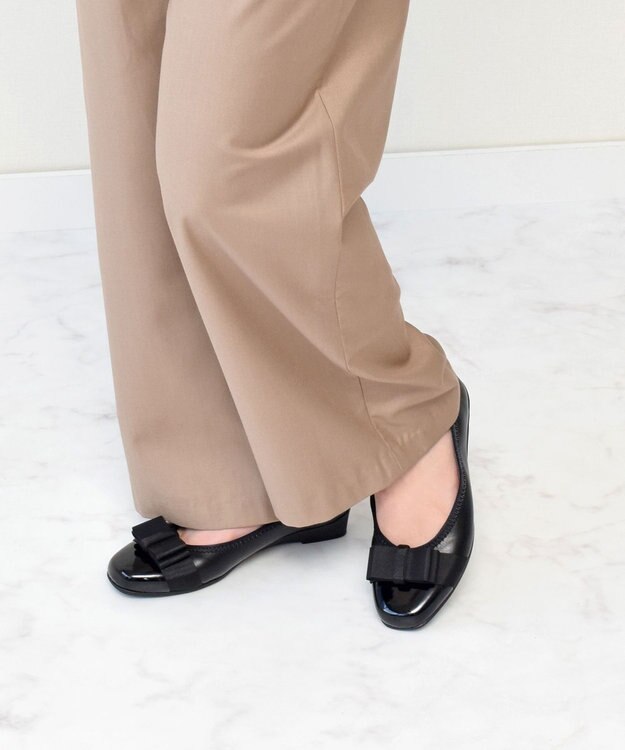 Bridget Birkin ＜3E＞【Bridget Birkin walk】リボンウォーキングパンプス ブラック