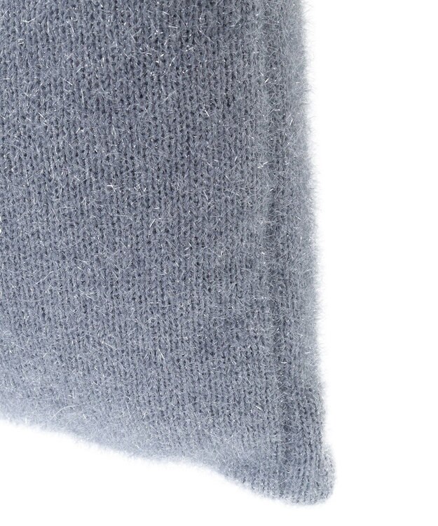 Green Parks ・ＱＵＯＮ　フリルニットワンショルダー Gray