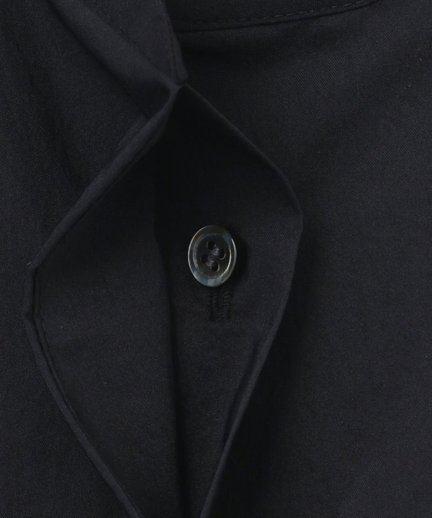 ICB 【洗える】エコナイロンストレッチ プルオーバーブラウス ネイビー系