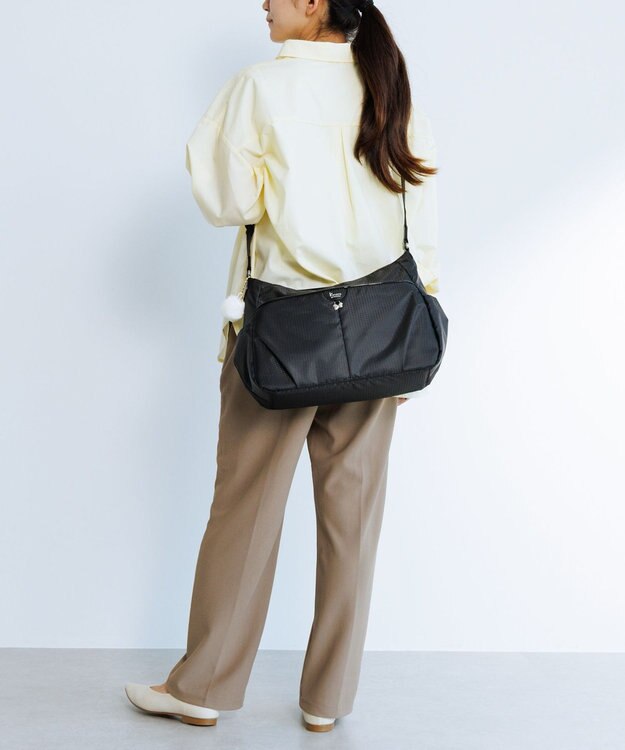 ACE BAGS & LUGGAGE Kanana project COLLECTION シェリ ショルダーバッグ 横L 17944 カナナプロジェクト コレクション ブラック