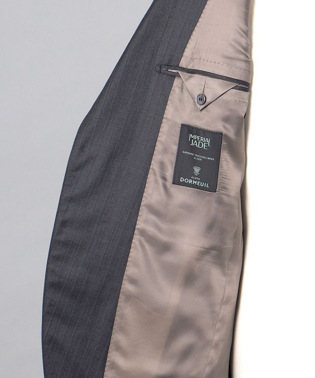 GOTAIRIKU GOLD LABEL/WEB&一部店舗限定【DORMEUIL/ドーメル】インペリアルジェイド 通年スーツ(グレー) グレー系1