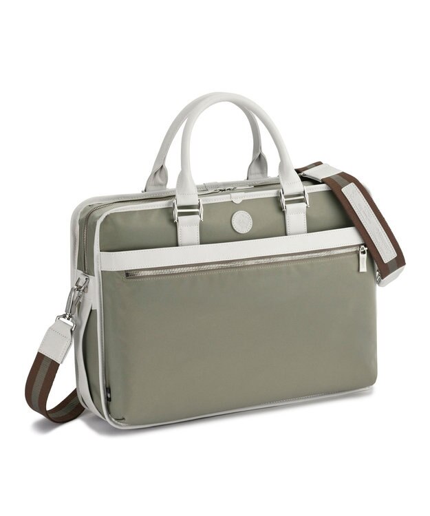 ACE BAGS & LUGGAGE Orobianco ソロペルテ ビジネスバッグ 2way A4サイズ 13.3inchPC収納 14L 910g 92965 オロビアンコ グレー