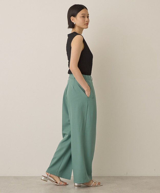 AMERICAN HOLIC フクレジャガードノースリーブトップス Black