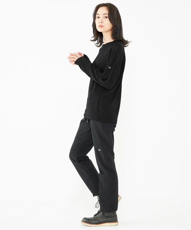 JOSEPH ABBOUD MOUNTAIN 【UNISEX】メリノウール天竺 カットソー ブラック系