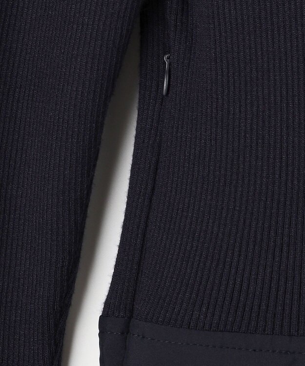 Feroux ティアードスカートドッキング ワンピース ネイビー系