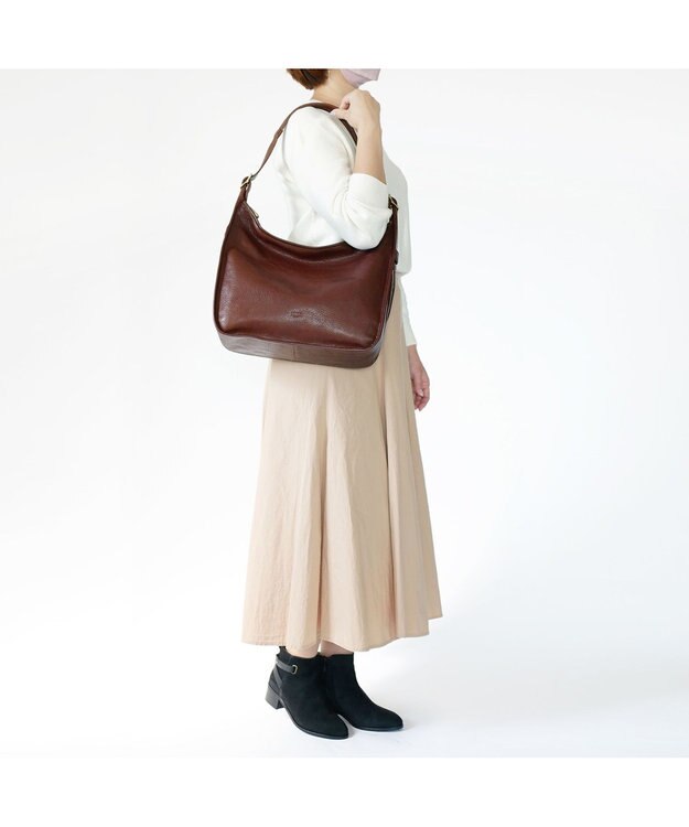 IBIZA カンビアール　セミショルダーバッグ 緑