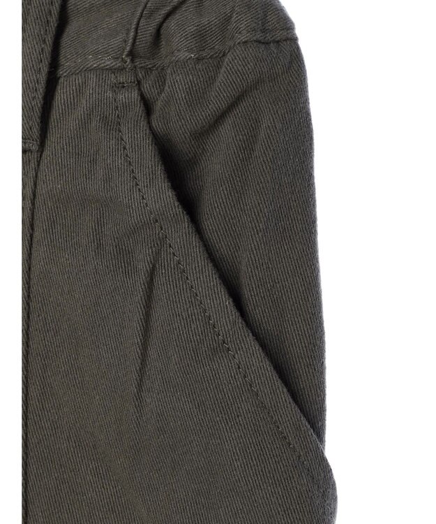 CRAFT STANDARD BOUTIQUE 綿ピーチカーゴスカート Charcoal Gray