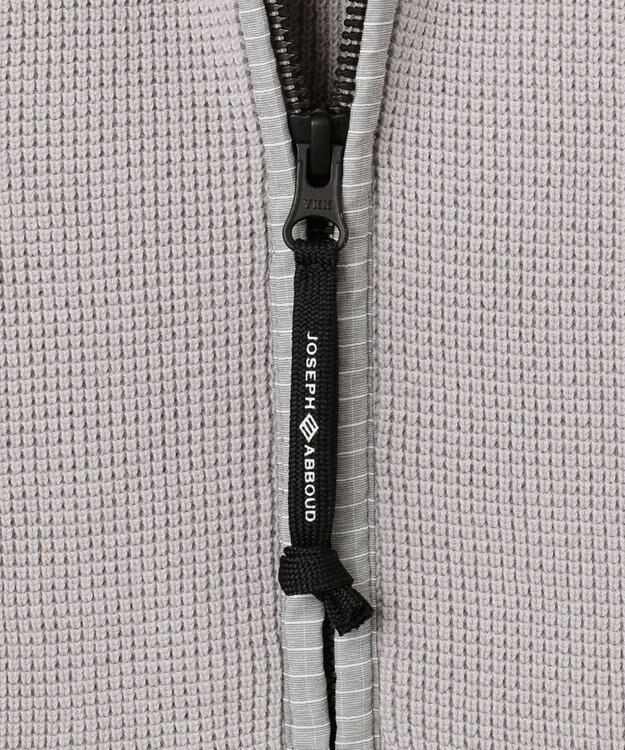 JOSEPH ABBOUD MOUNTAIN 【UNISEX】コーデュラコットン パーカー ライトグレー系