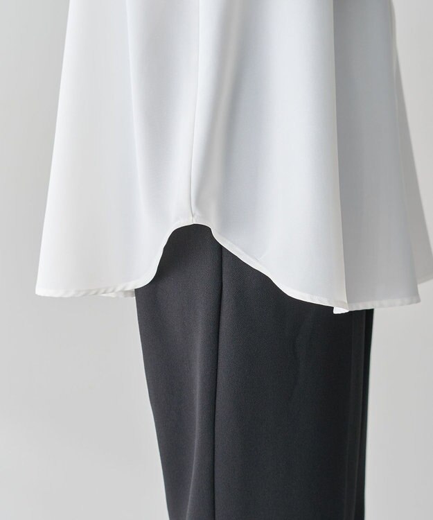 Green Parks Ｏ．２ｗａｙボウタイブラウス Ecru