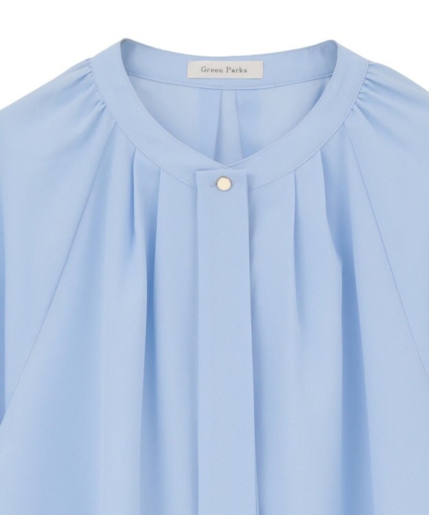 Green Parks Ｏ．２ｗａｙボウタイブラウス Sax