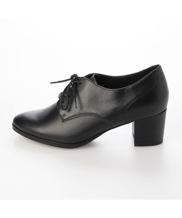 ing <ing>ヒールレースアップシューズ ブラック