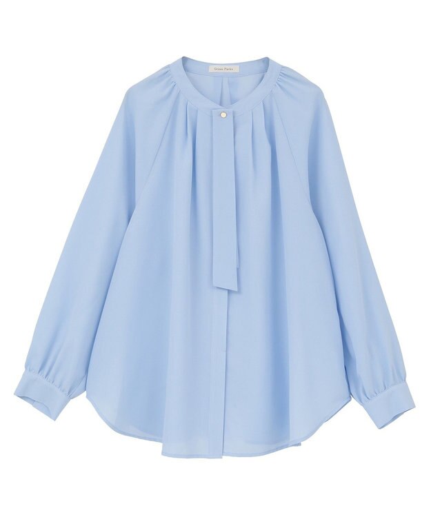 Green Parks Ｏ．２ｗａｙボウタイブラウス Sax