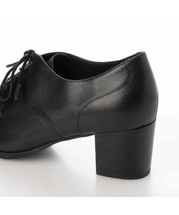 ing <ing>ヒールレースアップシューズ ブラック