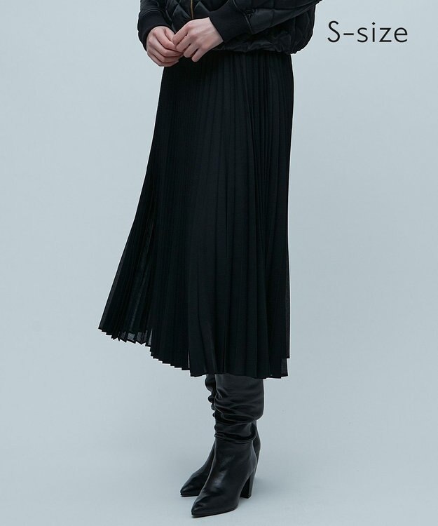 BEIGE， 【S-size】MOYE / プリーツスカート Black