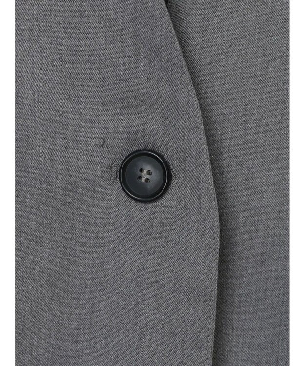 AMERICAN HOLIC ロングＶネックジレ Gray Mixture