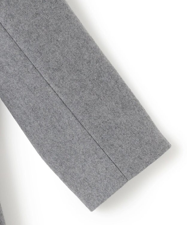 ICB ウールライトメルトン チェスターコート ミディアムグレー系