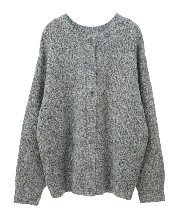 Green Parks ２ＷＡＹメランジＭＩＸニットプルオーバー Navy