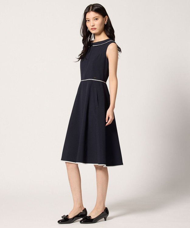 TOCCA 【00サイズあり・洗える・吸水速乾・消臭】SPRINKLE DAY ドレス ネイビー系