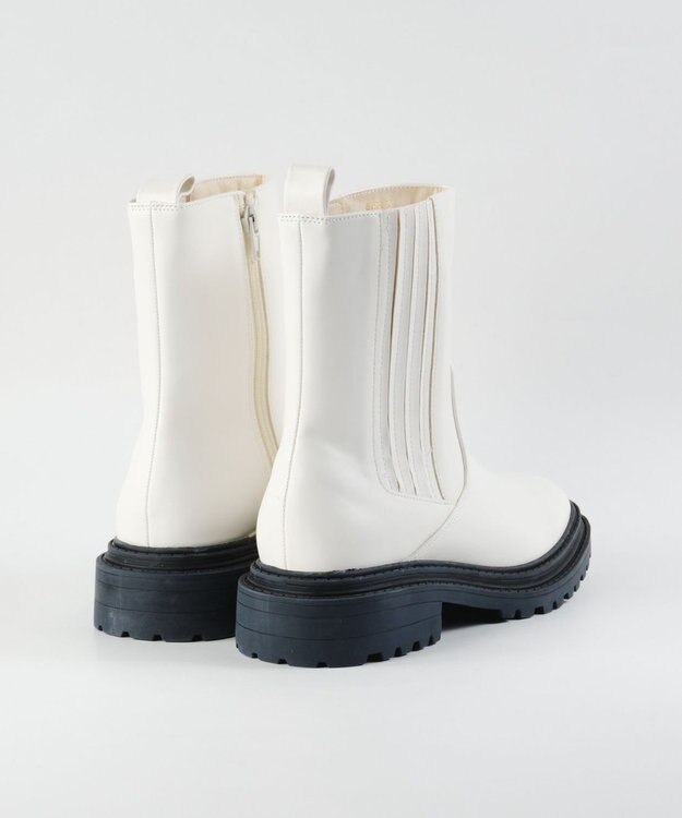 BONTRE 【MIONOTIS/ミオノティス】ラギットソールサイドゴアブーツ/40813 アイボリー